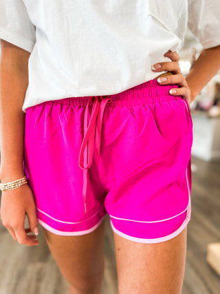 Fuchsia Sunset Sprint Shorts