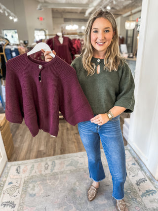 The Olive Rowan Ribbed Sweater