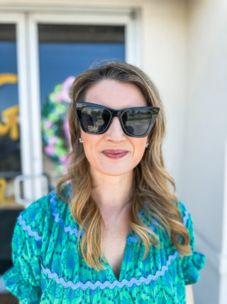 Black Porto Sunglasses- Katie Loxton