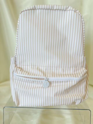 TRVL Pimlico Stripe Sand Backpack