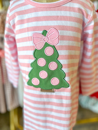 Christmas Tree Applique & Faux Bag Set