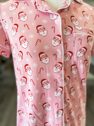 Candy Cane Cutie Short Sleeve PJ TOP