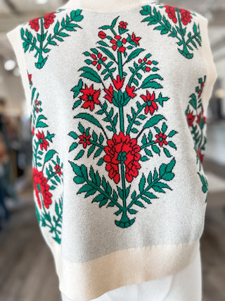 Christmas Meadow Sleeveless Vest