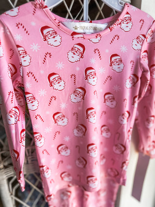 Kid's Candy Cane Cutie Long Sleeve PJ Set