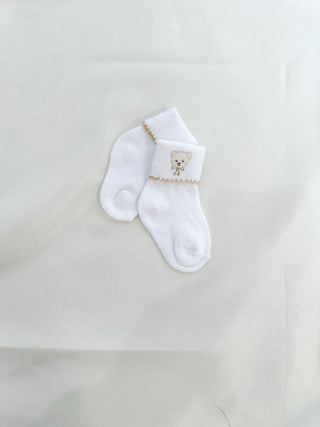 My Teddy Baby Socks- Magnolia Baby