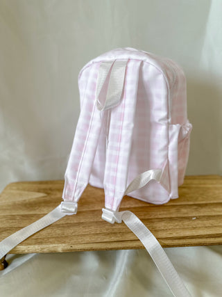 TRVL Pimlico Plaid Pink Mini Backer