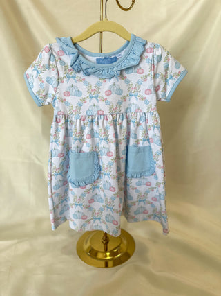 The Perfect Pumpkin and Florals Dress