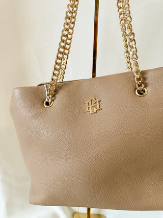 Taupe Blair Tote Bag Caroline Hill