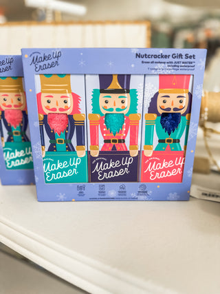 Nutcracker 3-Piece Makeup Eraser Gift Set