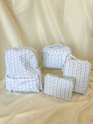 TRVL Blue Ribbon Floral Backpacker