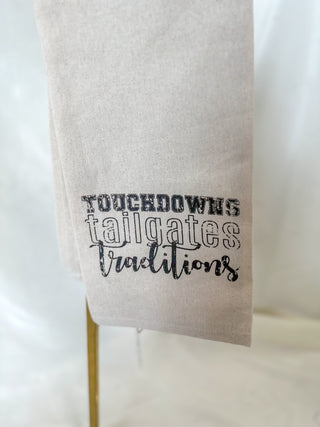 Touchdowns, Tailgates & Traditions Hand Towel