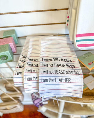 I Am the Teacher Hand Towel