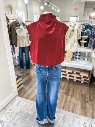 Ruby Romance Balloon Top