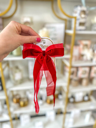 Red Velvet Luxe Hair Bow
