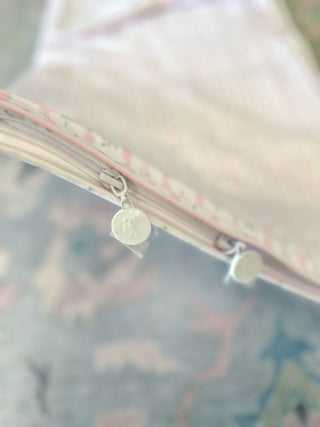 TRVL Pink Ribbon Floral Nap Mat