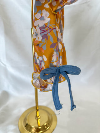 Mustard Fall Fashion Floral Bubble