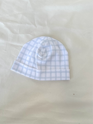 Paty Blue Gingham Saylor Beanie