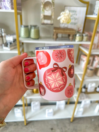 Merry Ornaments 14oz Insulated Mug