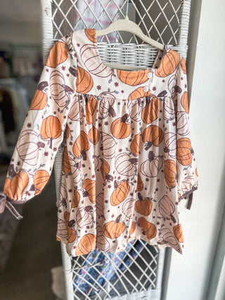 Pumpkin Patch Empire Dress