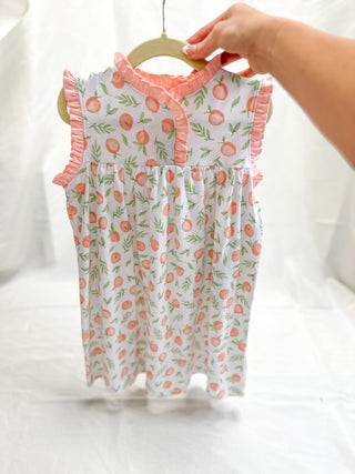 Summer Peaches Night Dress- Magnolia Baby