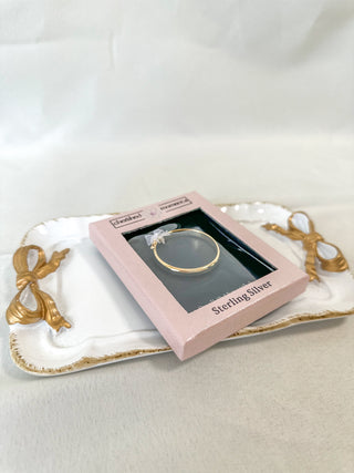 0/12M Baby 14K Gold-Plated Classic Bangle