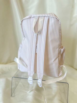 TRVL Pimlico Stripe Sand Backpack