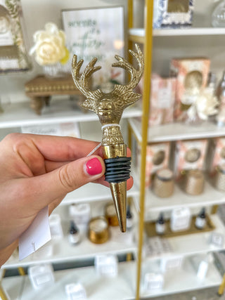 Deer Wine Stopper