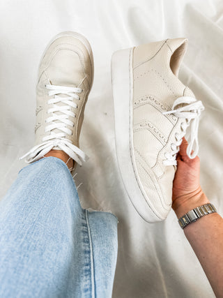 Cream Ready To Go Sneakers