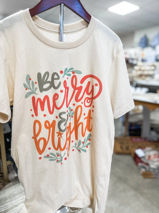 Be Merry & Bright Graphic Tee Shortsleeve