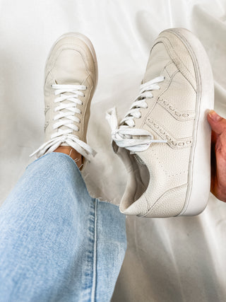 Cream Ready To Go Sneakers