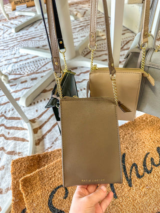 Mink Zana Slim Crossbody- Katie Loxton