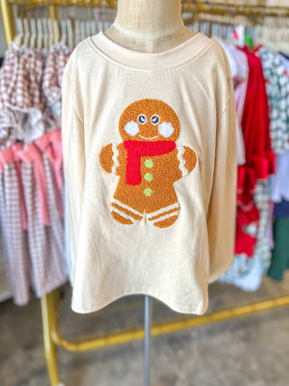 Beige French Gingerbread Man Shirt