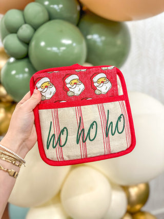 Ho Ho Ho Potholder Gift Bundle