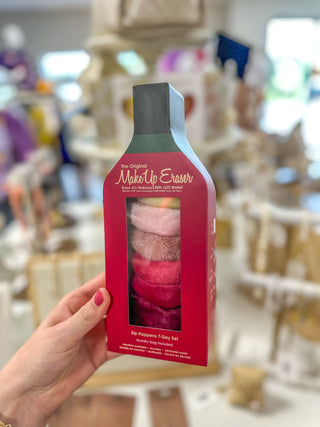 Sip, Sip, Hooray 7-Day Makeup Eraser Gift Set