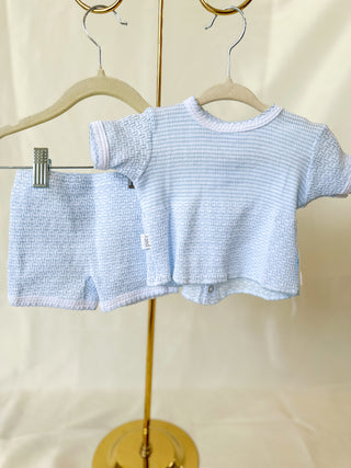 Paty Blue 2PC Set W/ Boxers