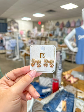 The Darling Bow Stud Earring