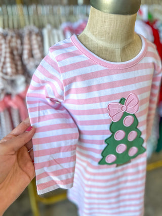 Christmas Tree Applique & Faux Bag Set