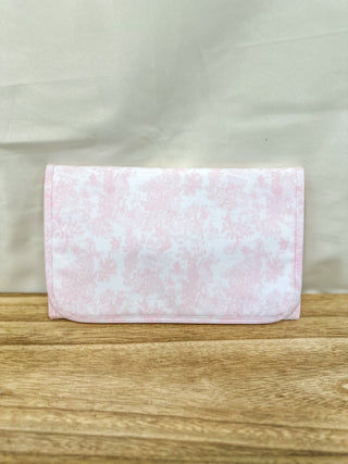 TRVL Bunny Toile Pink Game Changer Pad