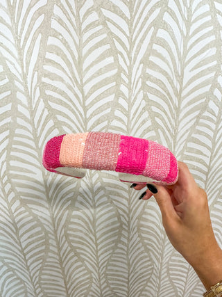 Pink Lover Embellished Headband