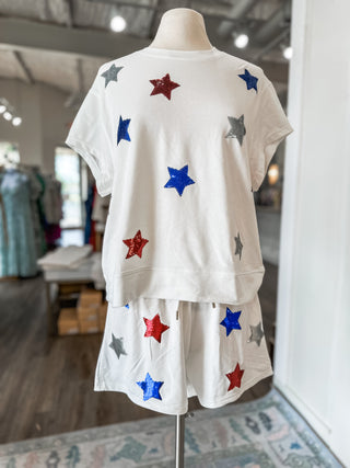 Sparkly Patriotic Star Set