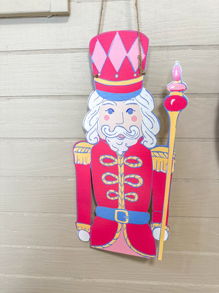 Candy Nutcracker Door Hanger