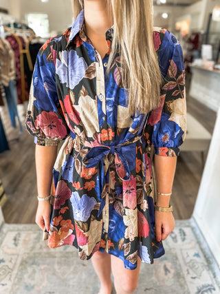 Evening In Eden Mini Dress