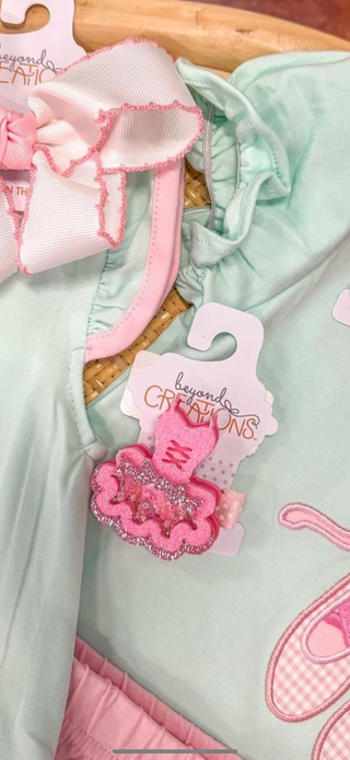 Ballet Dress Bow Charm