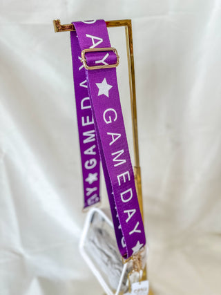 Purple Gameday Girl Bag Strap