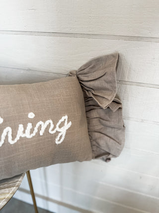 Happy Thanksgiving Long Pillow