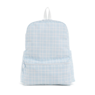 TRVL Pimlico Blue Plaid Backpacker