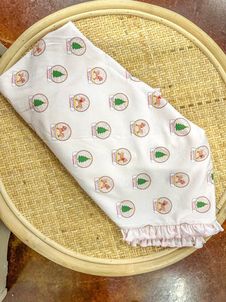 Baby Loren Christmas Swaddle/Blanket