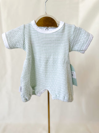 Paty Pal Mint w/ White Trim Bubble