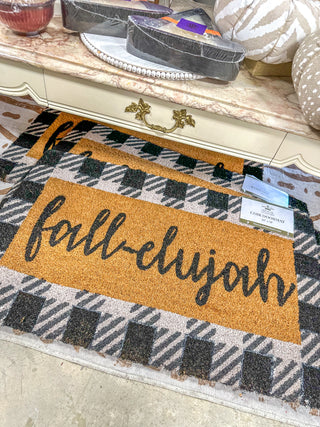 Fall-elujah Coir Doormat