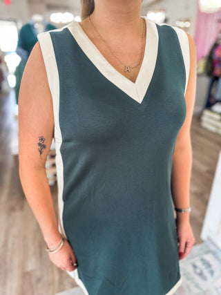 Forest City Sleek Mini Dress